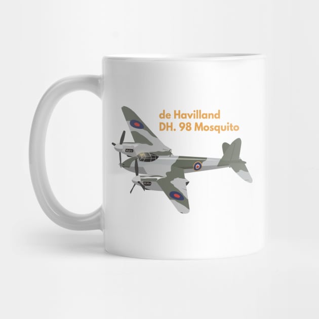 de Havilland DH.98 Mosquito British WW2 Airplane by NorseTech